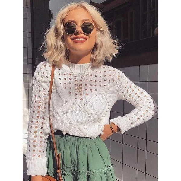 Pull Crochet Bohème