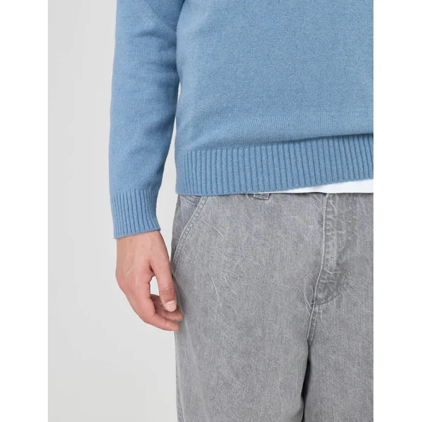 Pull en laine Bleu gris