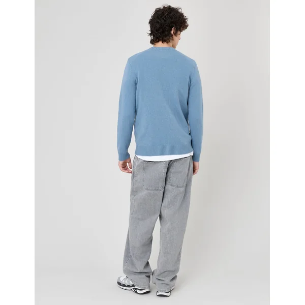 Pull en laine Bleu gris