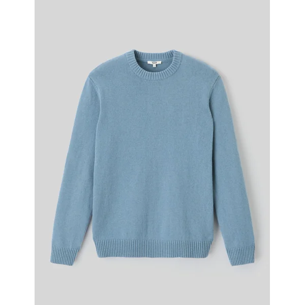 Pull en laine Bleu gris