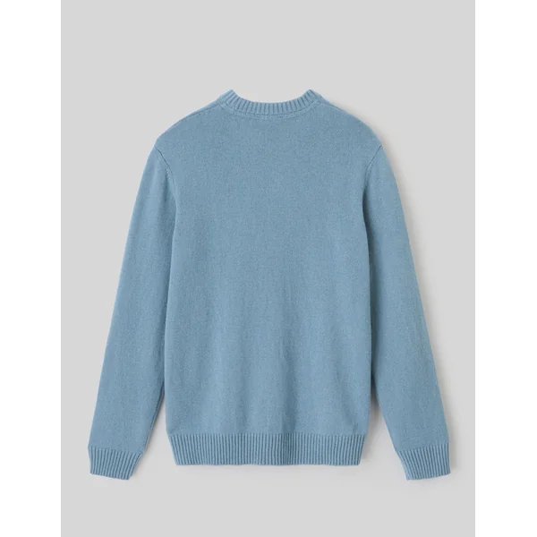Pull en laine Bleu gris