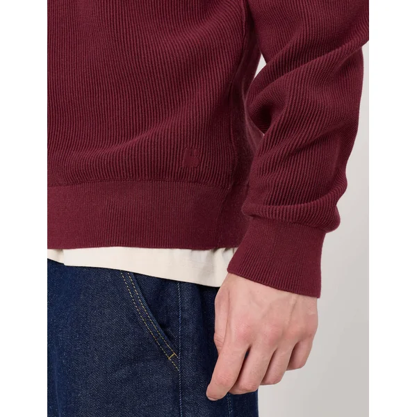 Pull maille fantaisie Bordeaux