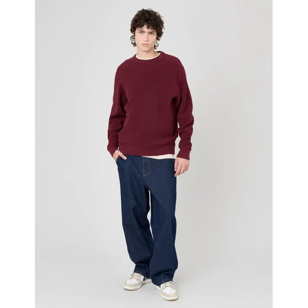 Pull maille fantaisie Bordeaux