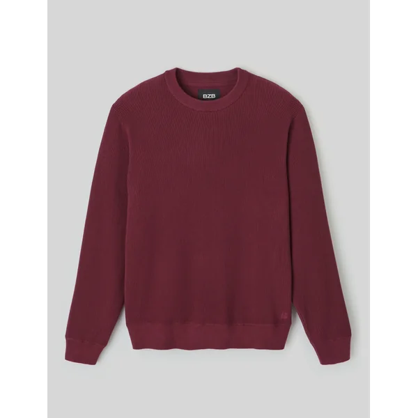 Pull maille fantaisie Bordeaux