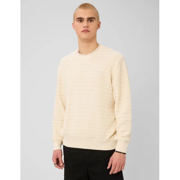Pull maille fantaisie Naturel