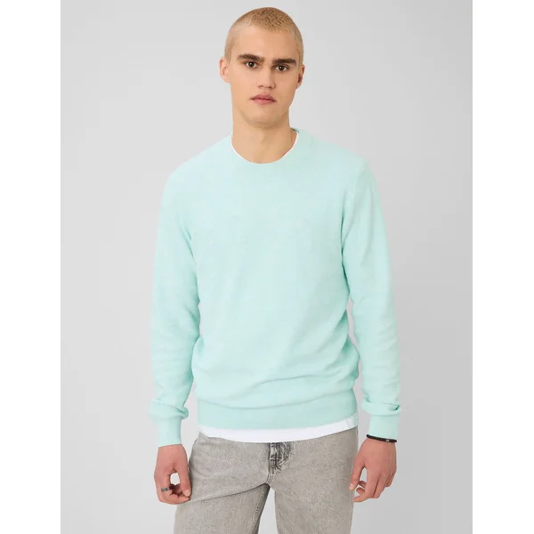 Pull matière fantaisie Menthe