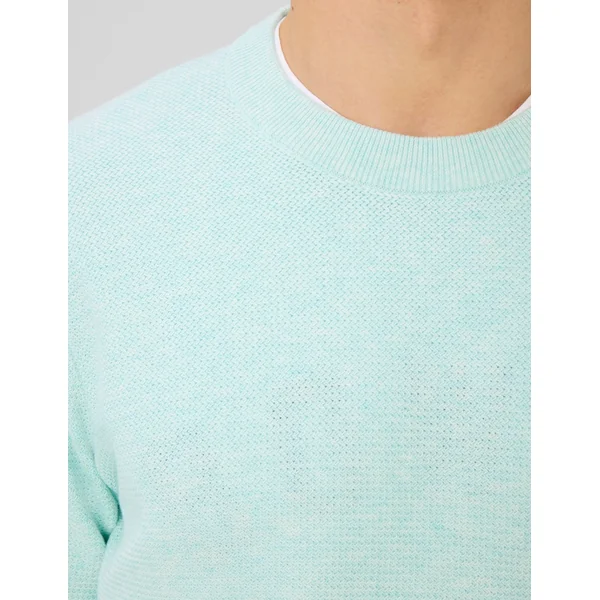 Pull matière fantaisie Menthe