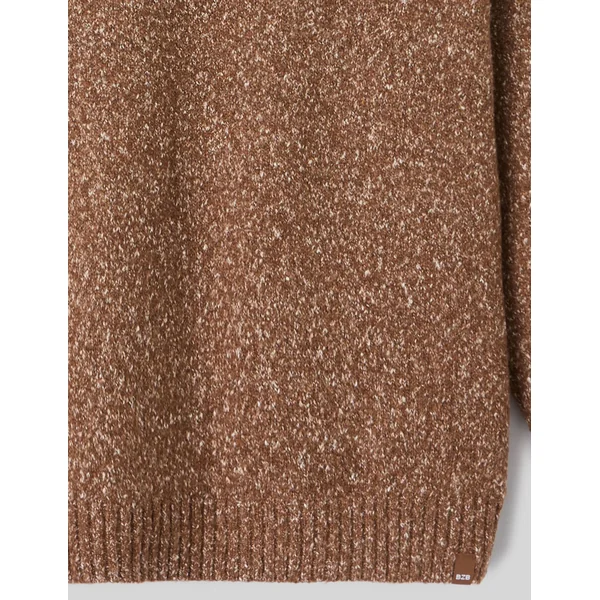 Pull mouliné Marron