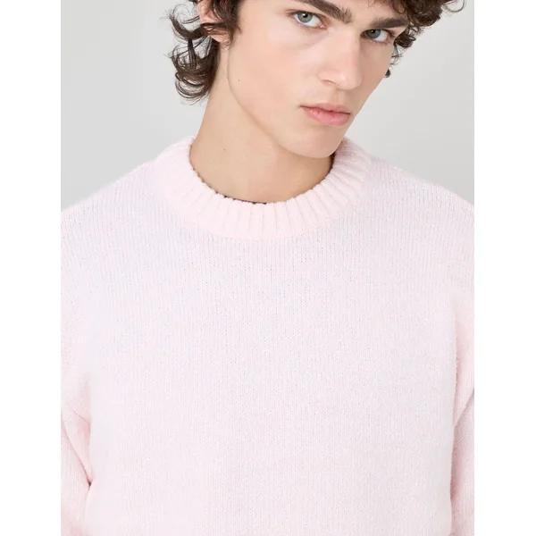 Pull mouliné Rose