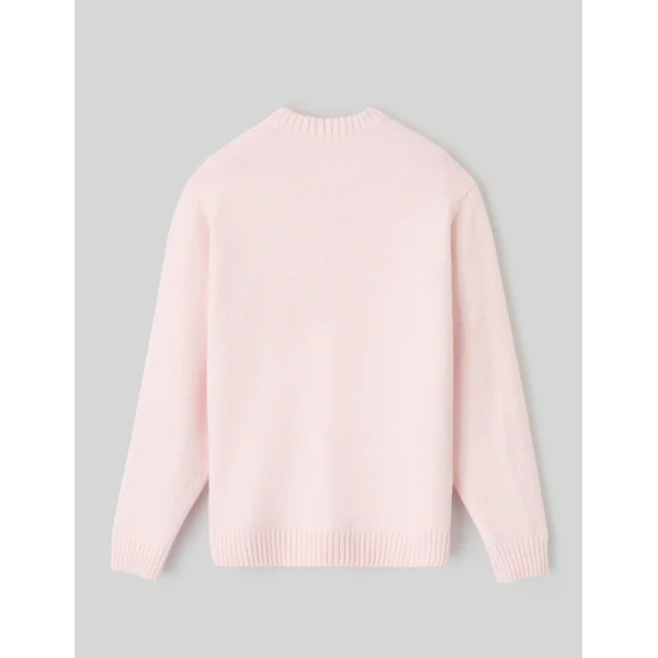 Pull mouliné Rose