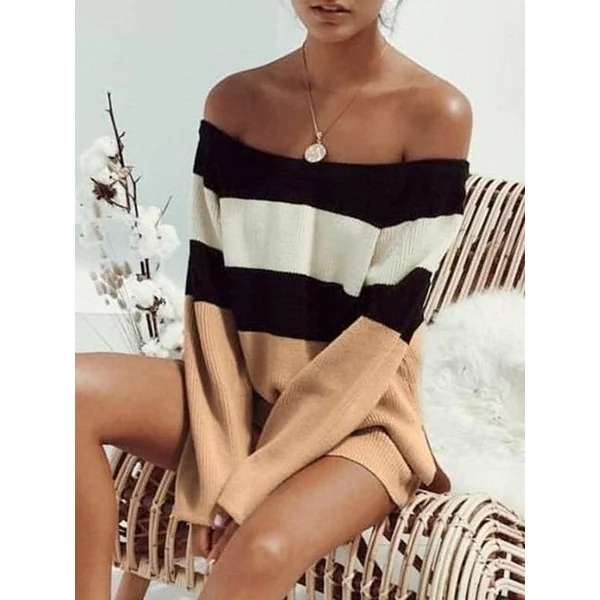 Pull Rayure Automne