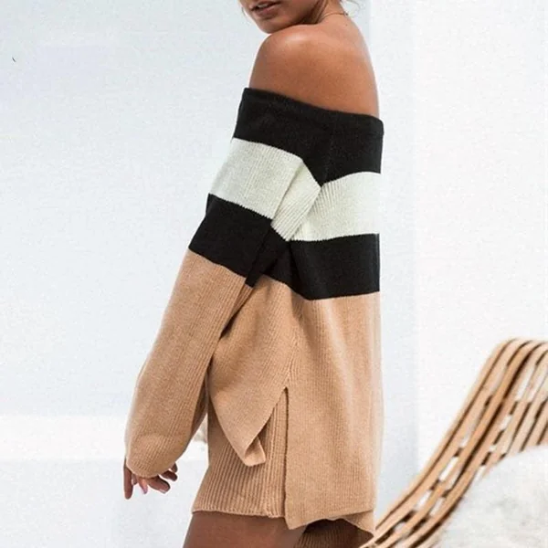 Pull Rayure Automne