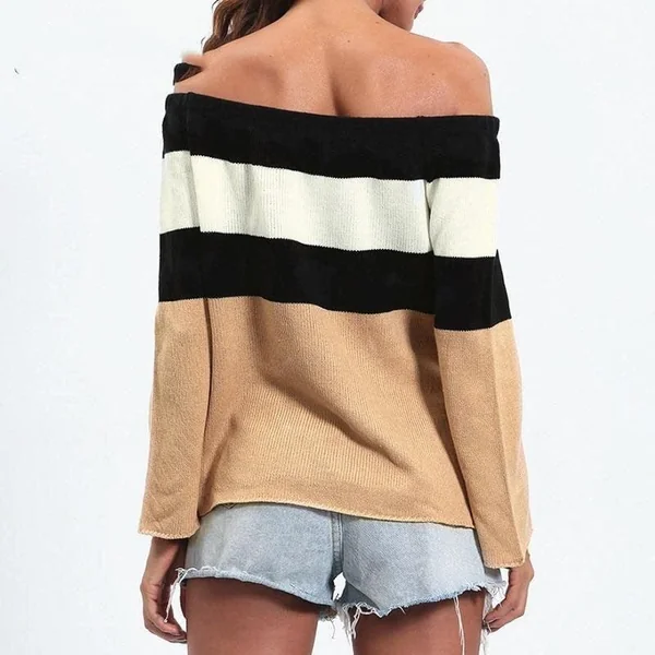 Pull Rayure Automne