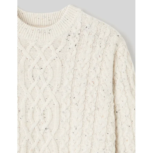 Pull torsade Naturel