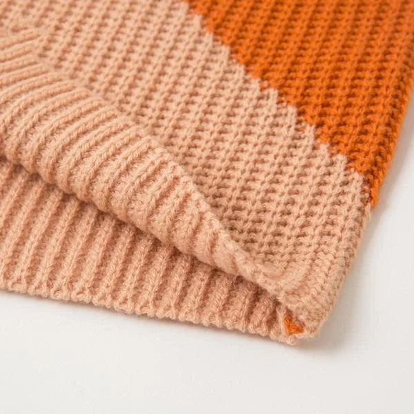Pull-Over Boho Automne Col Roulé
