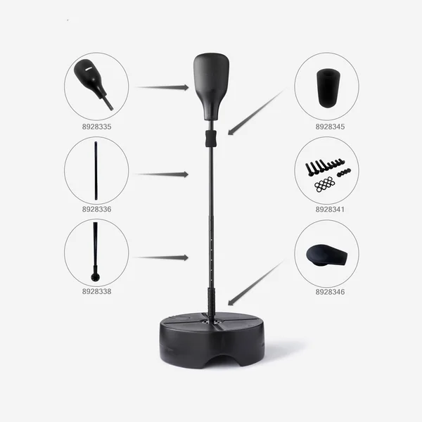Punching ball avec socle lestable - noir