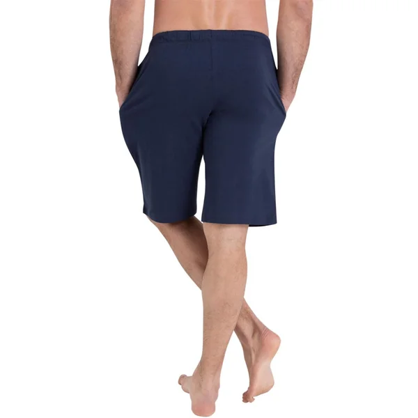 Pyjama court col rond homme Summer Athena multicolore en coton Athéna