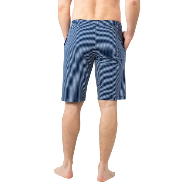 Pyjama court col V homme coton Bio Eminence multicolore Eminence