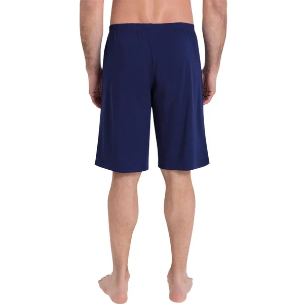 Pyjama court col V homme Ecopack Athena multicolore en coton Athéna
