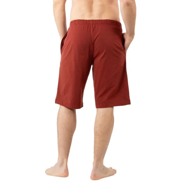 Pyjama court col V homme Mercerisé Eminence multicolore en coton Eminence