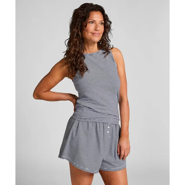 Pyjama Débardeur en Jersey - Bleu