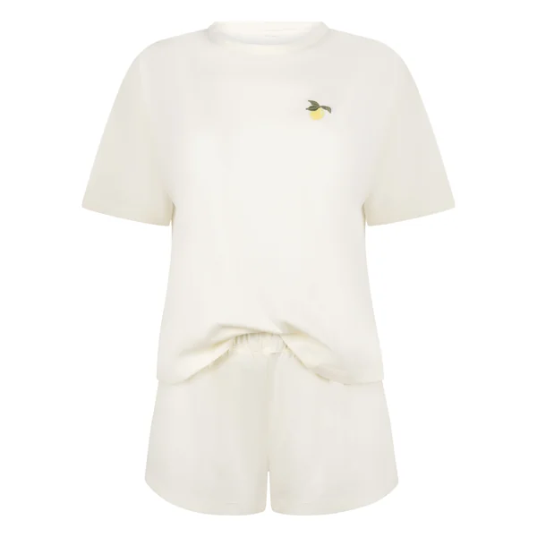 Pyjama en Coton - Blanc
