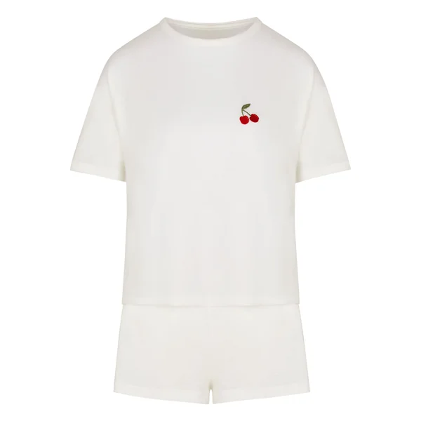 Pyjama en Coton - Blanc