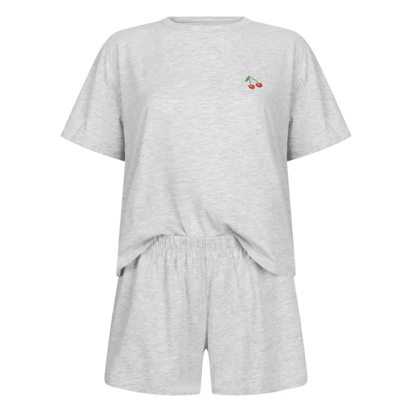 Pyjama en Coton - Gris