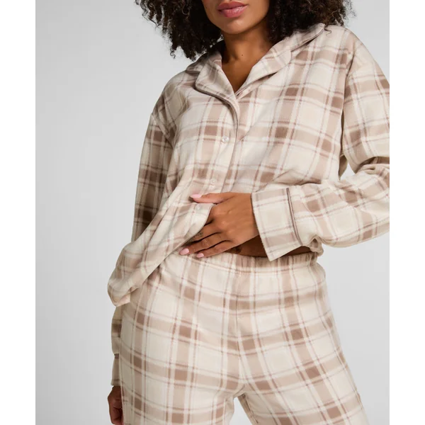 Pyjama en polaire - Blanc