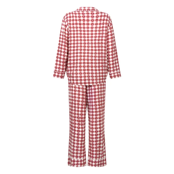 Pyjama en sergé - Rouge