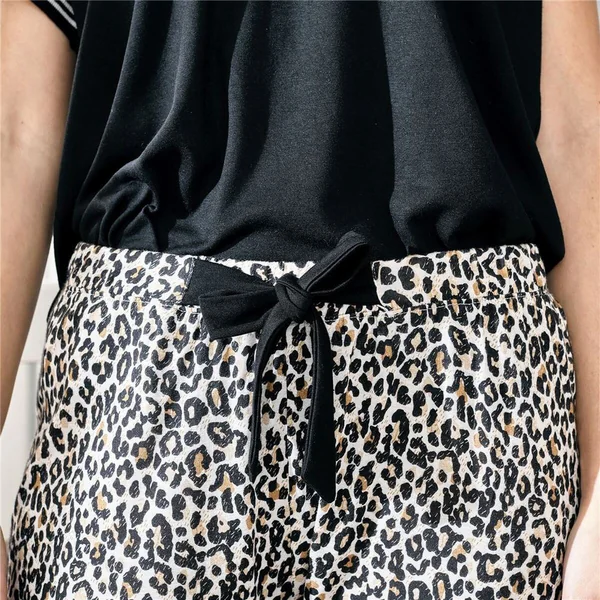 Pyjama femme Mayalong - noir Becquet