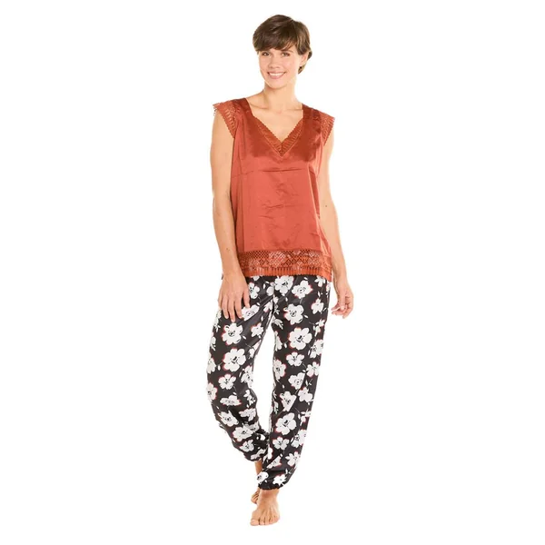 Pyjama noir Cookie Camille Cerf x Pomm Poire