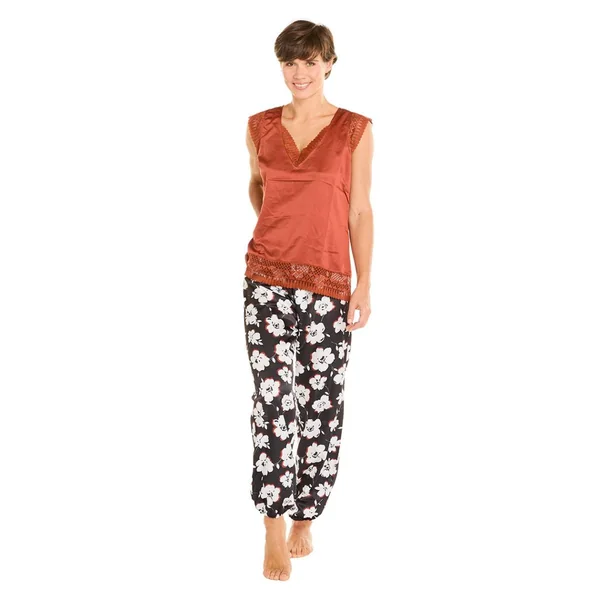 Pyjama noir Cookie Camille Cerf x Pomm Poire