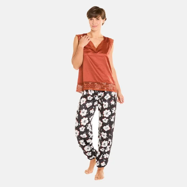 Pyjama noir Cookie Camille Cerf x Pomm Poire