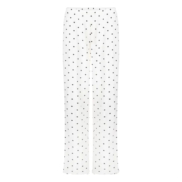 Pyjama Pant Loose Pointelle - Blanc