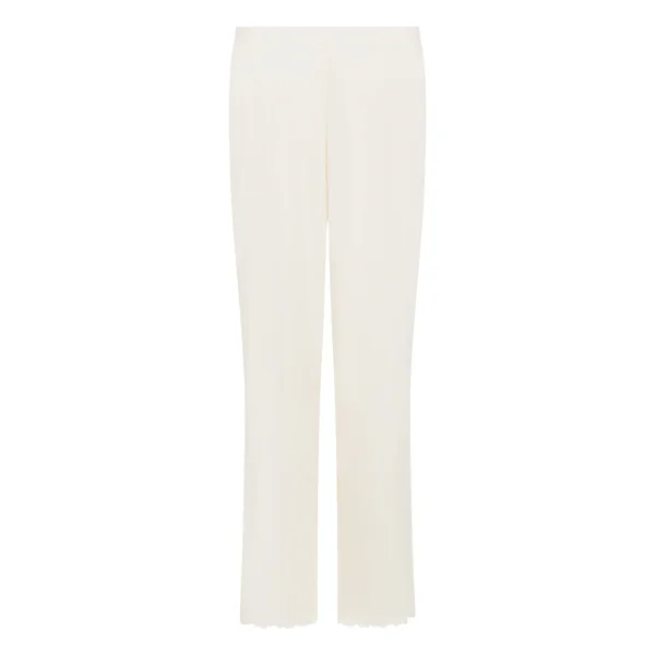 Pyjama Pant Loose Pointelle - Blanc