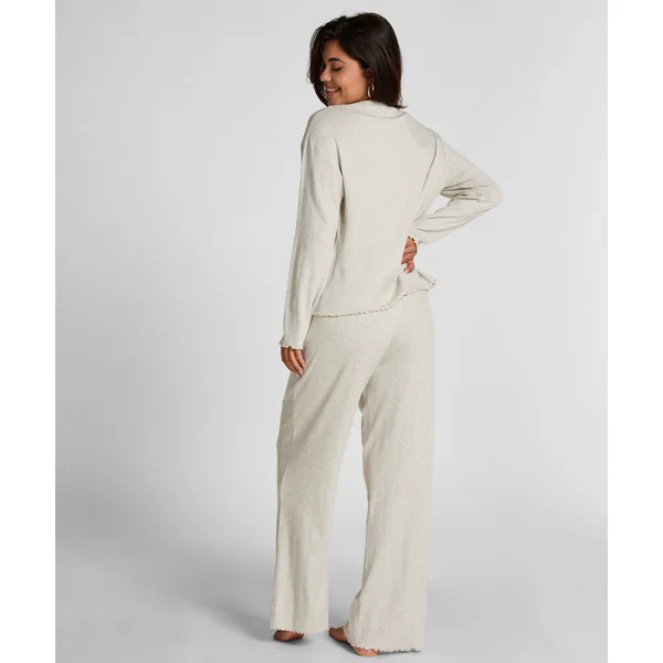 Pyjama Pant Loose Pointelle - Gris