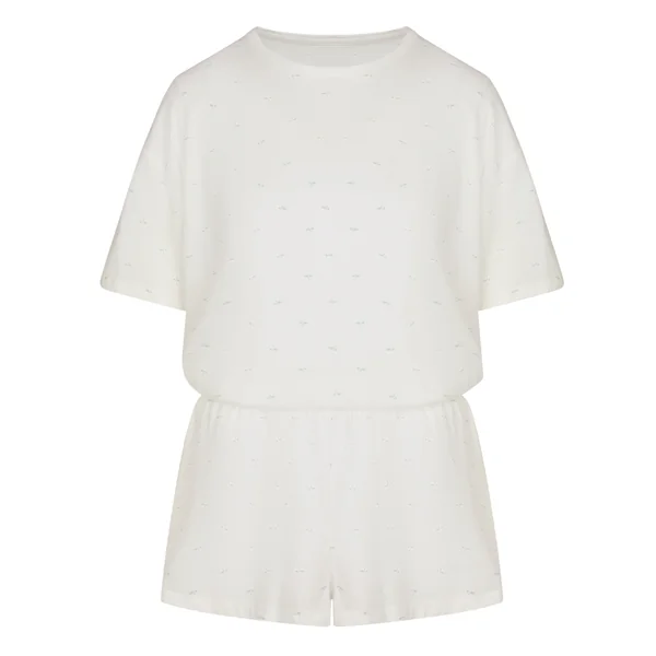 Pyjama set de coton - Blanc