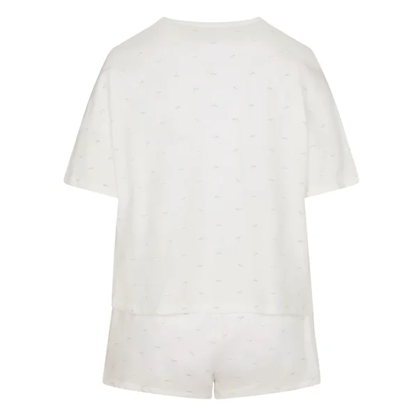 Pyjama set de coton - Blanc