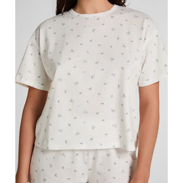 Pyjama set de coton - Blanc