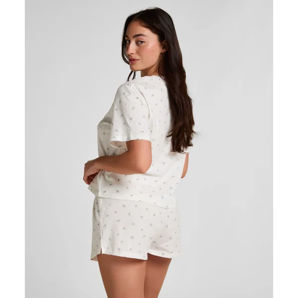 Pyjama set de coton - Blanc