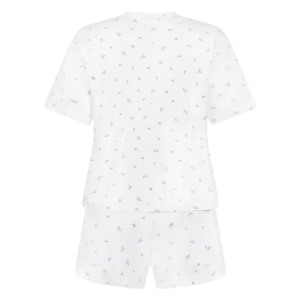 Pyjama set de coton - Blanc