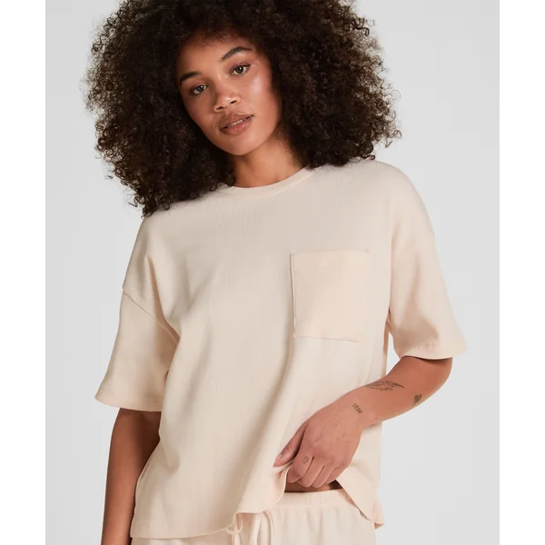 Pyjama Top Waffle - Rose