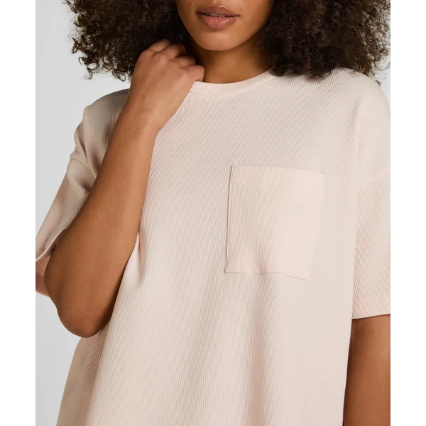 Pyjama Top Waffle - Rose