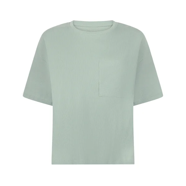 Pyjama Top Waffle - Vert