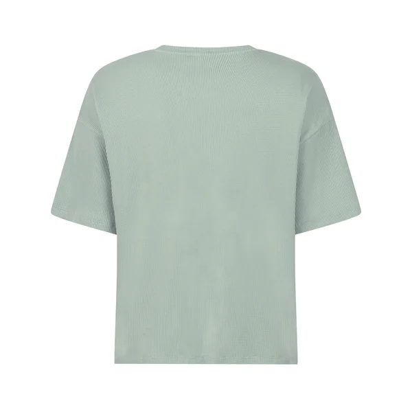 Pyjama Top Waffle - Vert