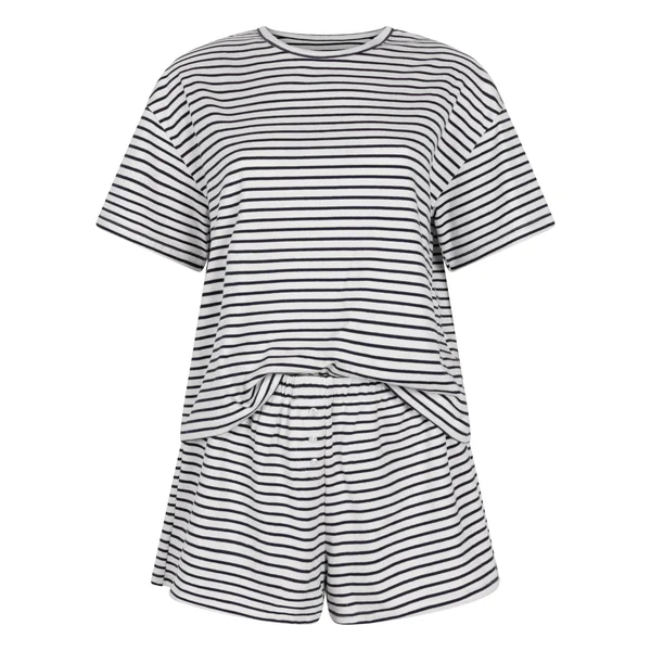Pyjama-Set Jersey - Bleu