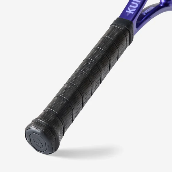 Raquette de tennis adulte, KUIKMA CONTROL Pro 305 18x20 Violet Noir Gaël Monfils