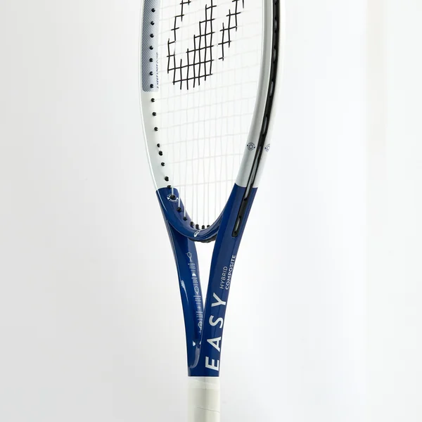 RAQUETTE DE TENNIS ADULTE - KUIKMA EASY BLEU BLANC