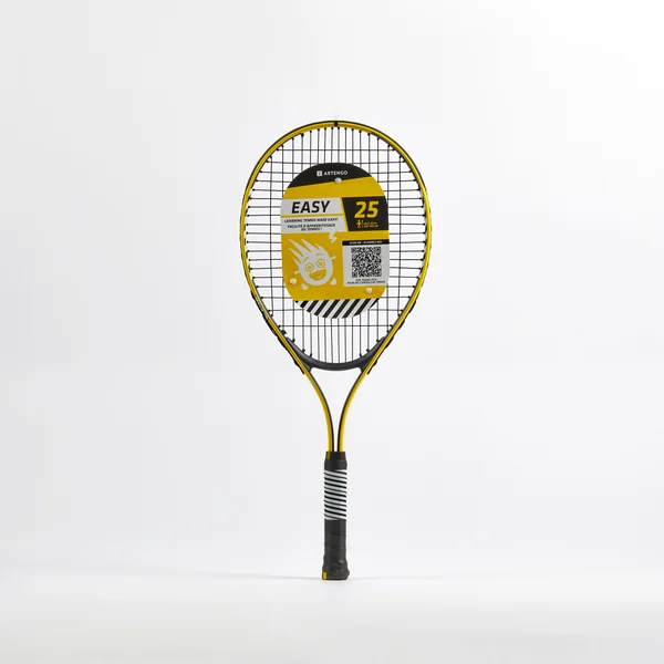 Raquette de tennis enfant Easy 25" jaune